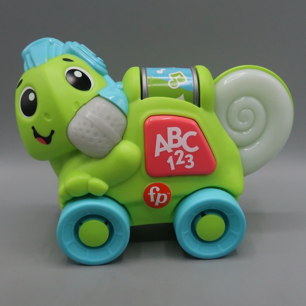 Fisher Price Link Squad Crawl 'n Colors Chameleon learning toy